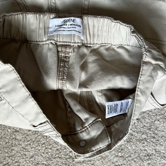 High Rise Carpenter Shorts NEVER WORN - Picture 3 of 3